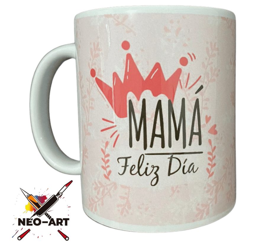 Madre Taza Blanca Neo Art