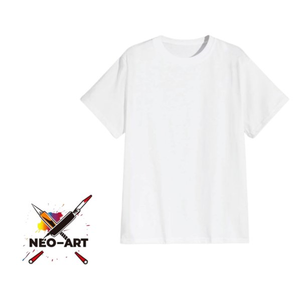 Playera Blanca Algodón Neo Art