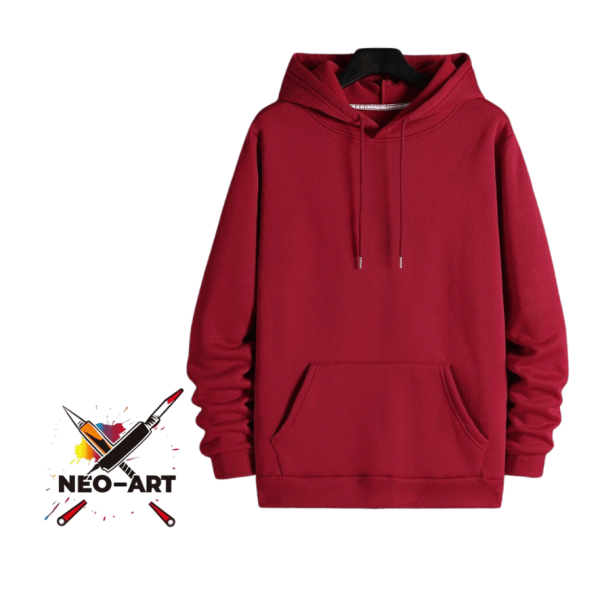 Sudadero Rojo Algodón Neo Art