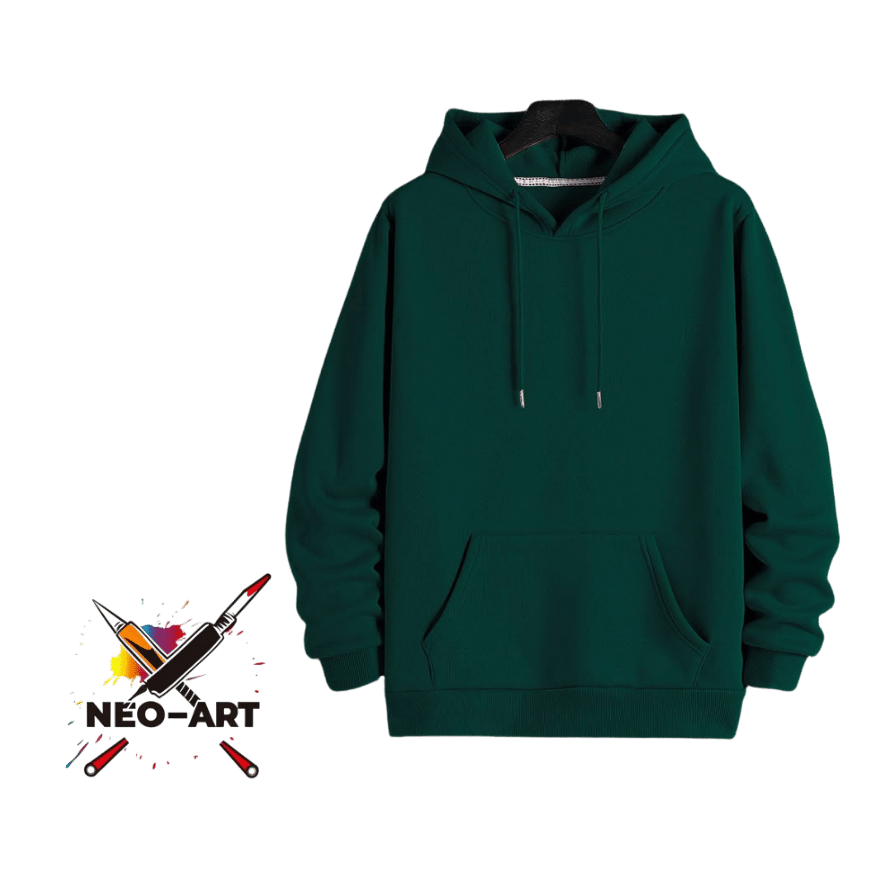 Sudadero Verde Algodón Neo Art